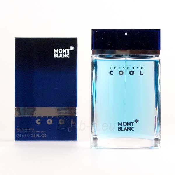 Tualetinis vanduo Mont Blanc Presence Cool EDT 75ml paveikslėlis 1 iš 1