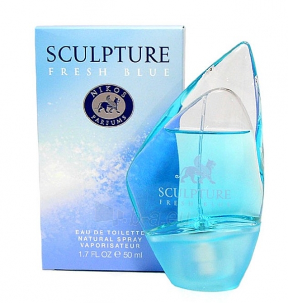 Tualetinis vanduo Nikos Sculpture Fresh Blue EDT 50ml paveikslėlis 1 iš 1