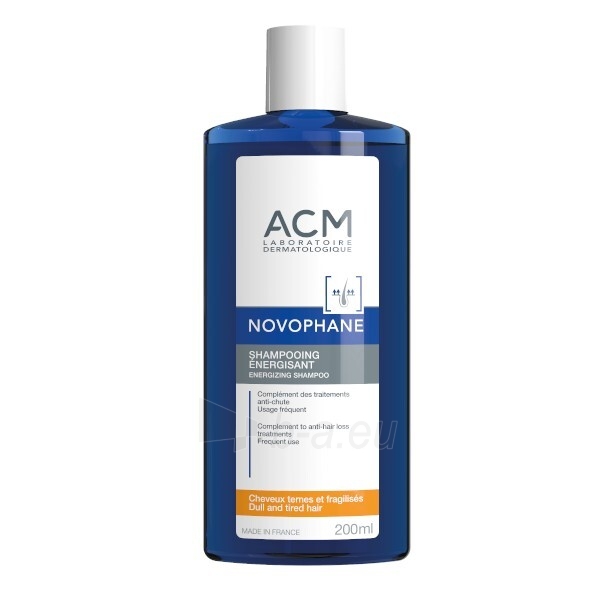 ACM Novophane strengthening shampoo ( Energizing Shampoo) 200 ml paveikslėlis 1 iš 1