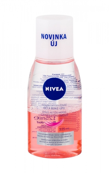 Akių makiažo valiklis Nivea Gentle Caring Eye Makeup Remover 125ml paveikslėlis 1 iš 1