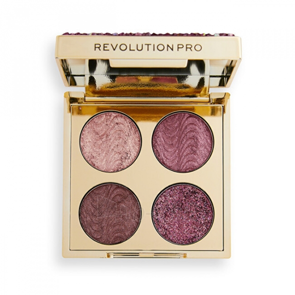 Akių šešėliai Revolution PRO Ultimate Crysta Pink Topaz 3.2 g eyeshadow palette paveikslėlis 1 iš 4