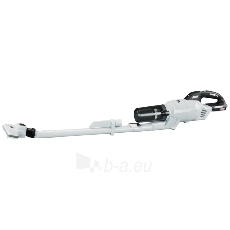 Akumuliatorinis dulkių siurblys MAKITA CL003GZ10+ 40V MAX XGT, baltas paveikslėlis 2 iš 3