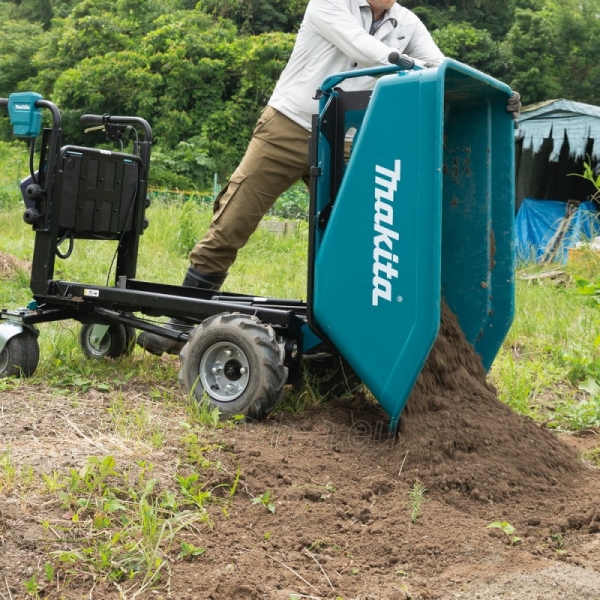 Akumuliatorinis karutis MAKITA DCU603Z paveikslėlis 2 iš 12