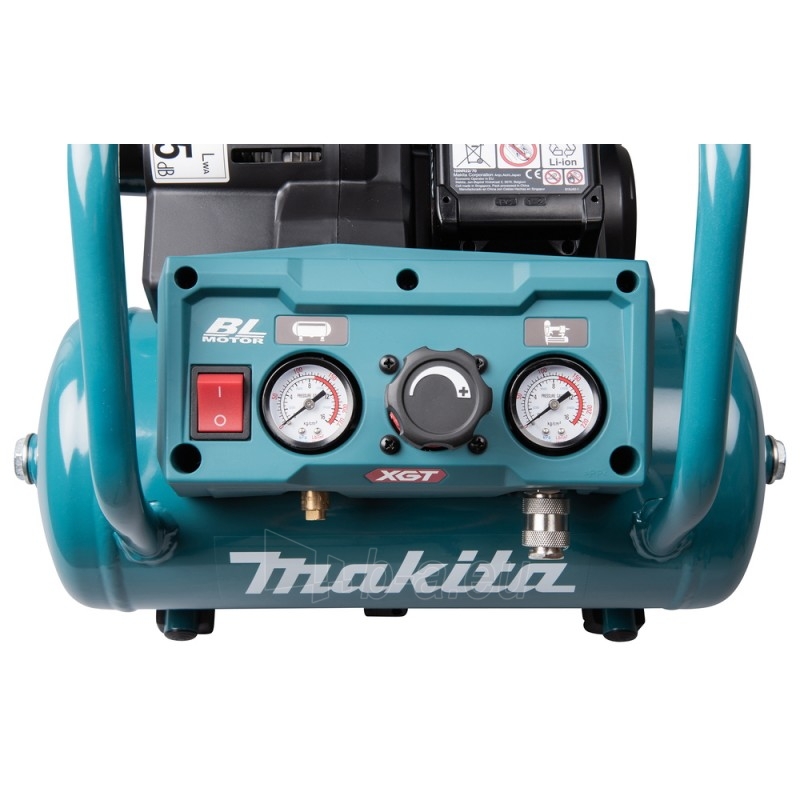 Akumuliatorinis kompresorius MAKITA 40V MAX XGT AC001GZ paveikslėlis 6 iš 9