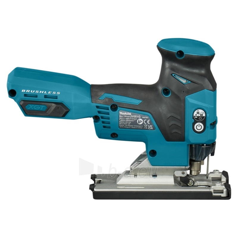 Akumuliatorinis siaurapjūklis MAKITA JV001GZ 40V MAX XGT paveikslėlis 3 iš 6