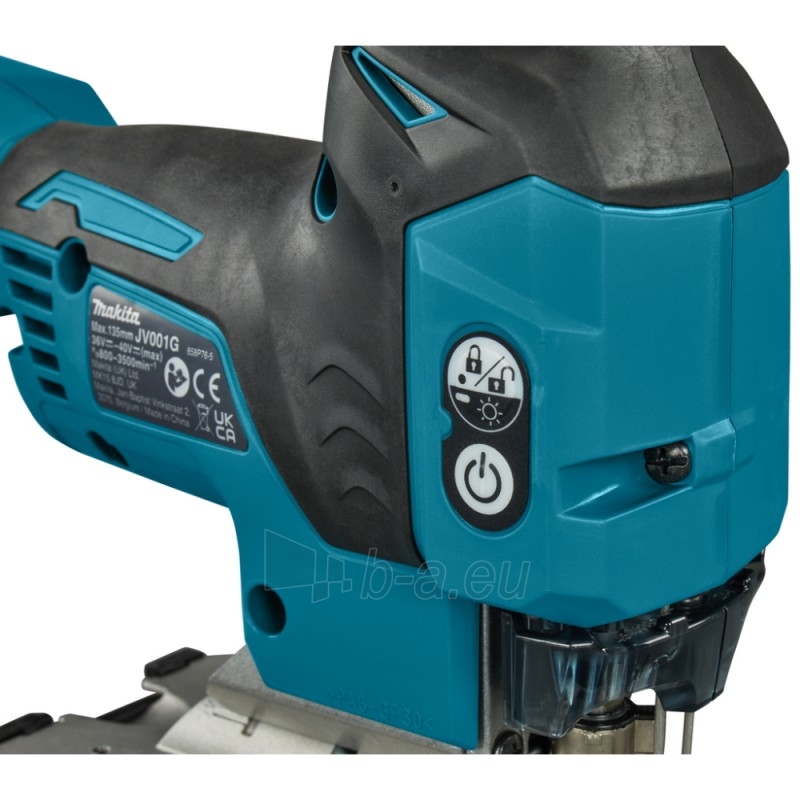 Akumuliatorinis siaurapjūklis MAKITA JV001GZ 40V MAX XGT paveikslėlis 6 iš 6