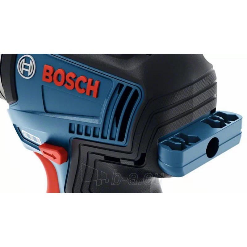 Akumuliatorinis suktuvas-gręžtuvas BOSCH GSR 12V-35 FC Solo su priedais paveikslėlis 3 iš 4