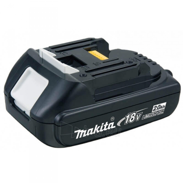 Akumuliatorius BL1820 MAKITA 18V 2.0 Ah Li-Ion paveikslėlis 1 iš 1