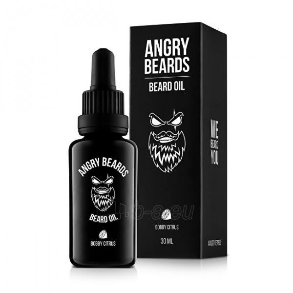 Aliejus Angry Beards Bobby Citrus (Beard Oil) 30 ml paveikslėlis 2 iš 3