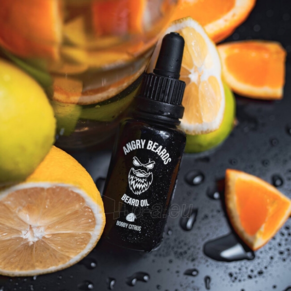 Aliejus Angry Beards Bobby Citrus (Beard Oil) 30 ml paveikslėlis 3 iš 3