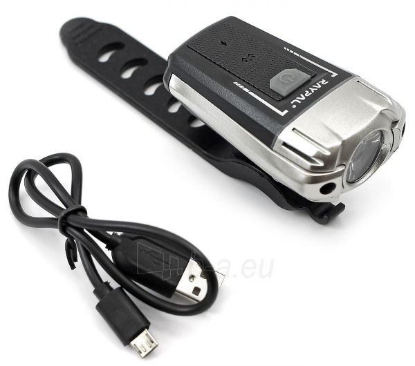 Apšvietimo komplektas Azimut Krypton 300lm + Sodium 120lm USB paveikslėlis 1 iš 6