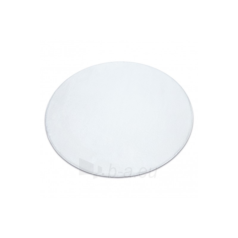 Apvalus baltas kailio imitacijos kilimas POSH | ratas 100 cm paveikslėlis 17 iš 17