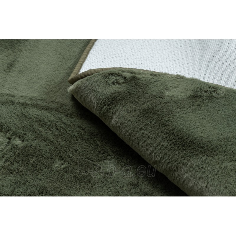 Apvalus žalias kailio imitacijos kilimas POSH | ratas 60 cm paveikslėlis 14 iš 17