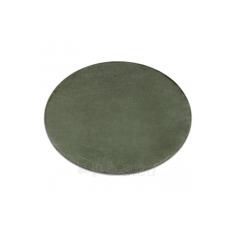 Apvalus žalias kailio imitacijos kilimas POSH | ratas 80 cm paveikslėlis 17 iš 17
