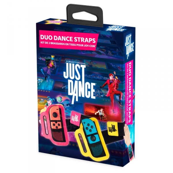 Apyrankė Subsonic Just Dance Duo Dance Straps for Switch paveikslėlis 9 iš 9