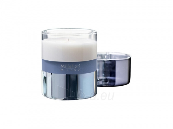 Aromatinė žvakė Millefiori Milano Scented candle Silver glow 385 g paveikslėlis 1 iš 2