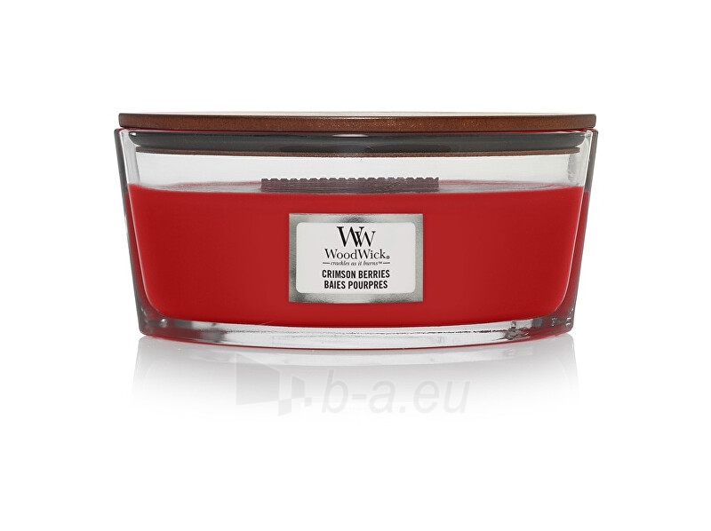 Aromatinė žvakė WoodWick Scented candle boat Crimson Berries 453 g paveikslėlis 1 iš 1