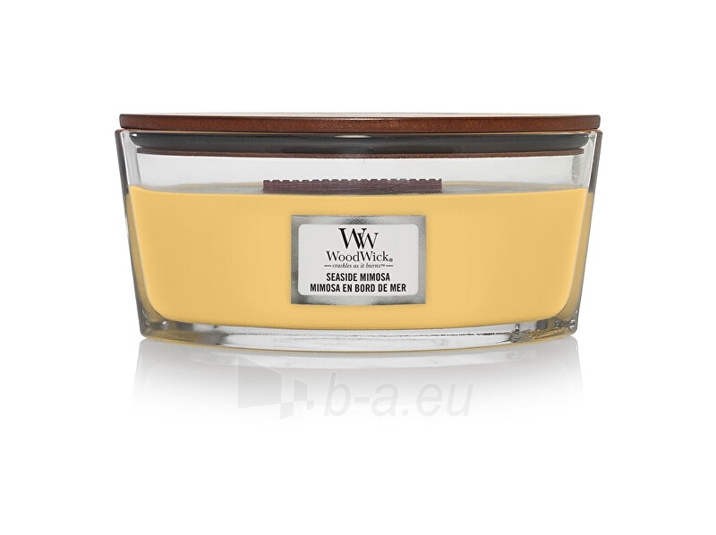 Aromatinė žvakė WoodWick Scented candle boat Seaside Mimosa 453 g paveikslėlis 1 iš 1