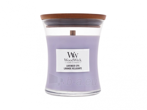 Aromatinė žvakė WoodWick Scented candle vase Lavender Spa 275 g paveikslėlis 1 iš 1