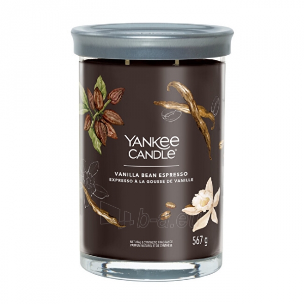 Aromatinė žvakė Yankee Candle Aromatic candle Signature tumbler large Vanilla Bean Espresso 567 g paveikslėlis 1 iš 1