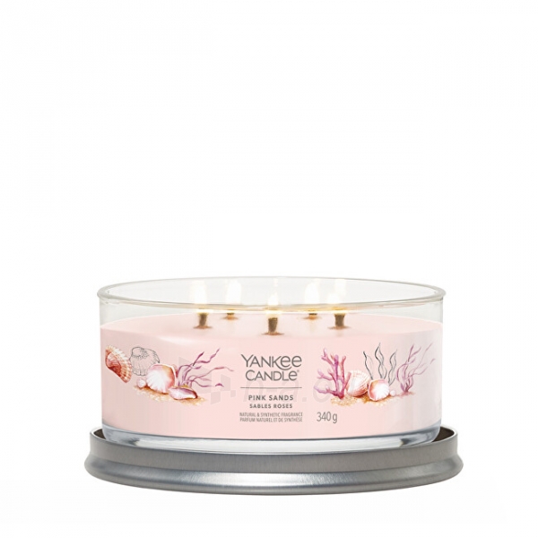 Aromatinė žvakė Yankee Candle Aromatic candle Signature tumbler medium Pink Sands 340 g paveikslėlis 2 iš 2