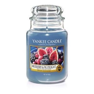 Aromatinė žvakė Yankee Classic Large Mulberry & Fig Delight 623 g paveikslėlis 1 iš 1