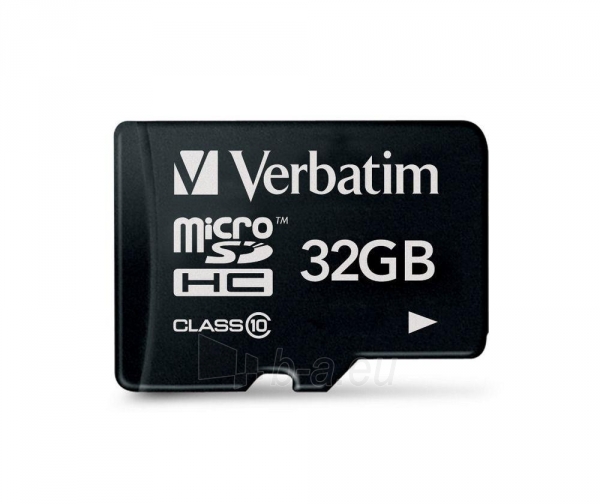 Atminties Kortelė Verbatim Micro Sdhc Card 32gb Class 10 Cheaper