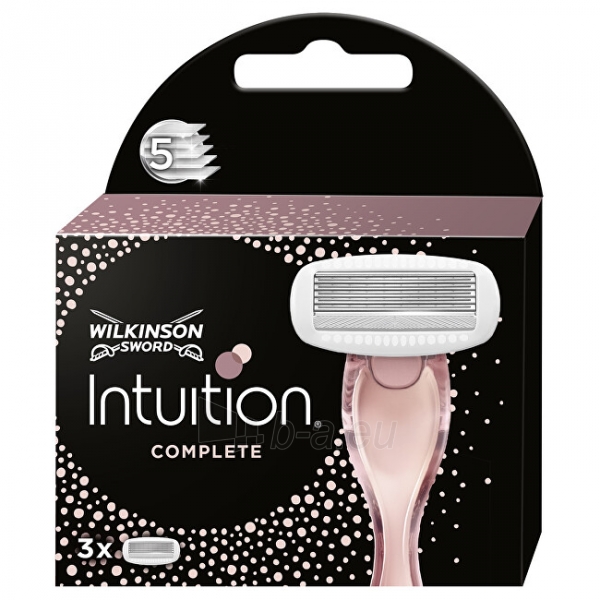 Atsarginės galvutės Wilkinson Sword Wilkinson Intuition Complete 3 vnt paveikslėlis 1 iš 2