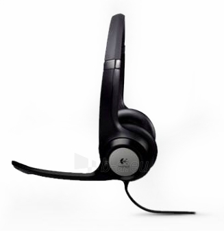 Ausinės Logitech H390 USB Computer-Headset black paveikslėlis 3 iš 4