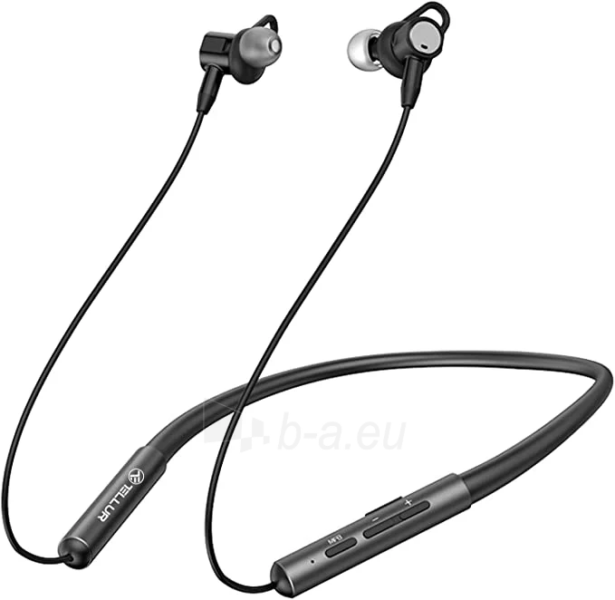 Ausinės Tellur Ego Bluetooth In-ear Headphones black paveikslėlis 1 iš 7