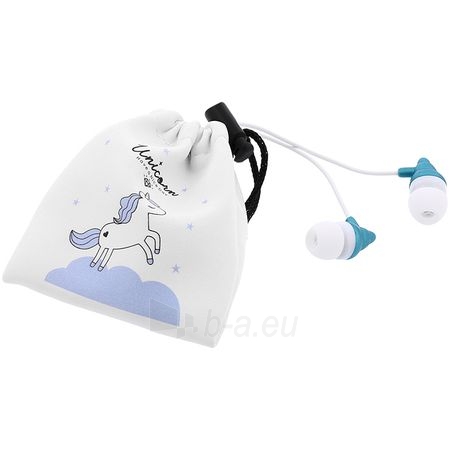 Ausinės Tellur In-Ear Headset Magiq, Carrying Pouch blue paveikslėlis 1 iš 5