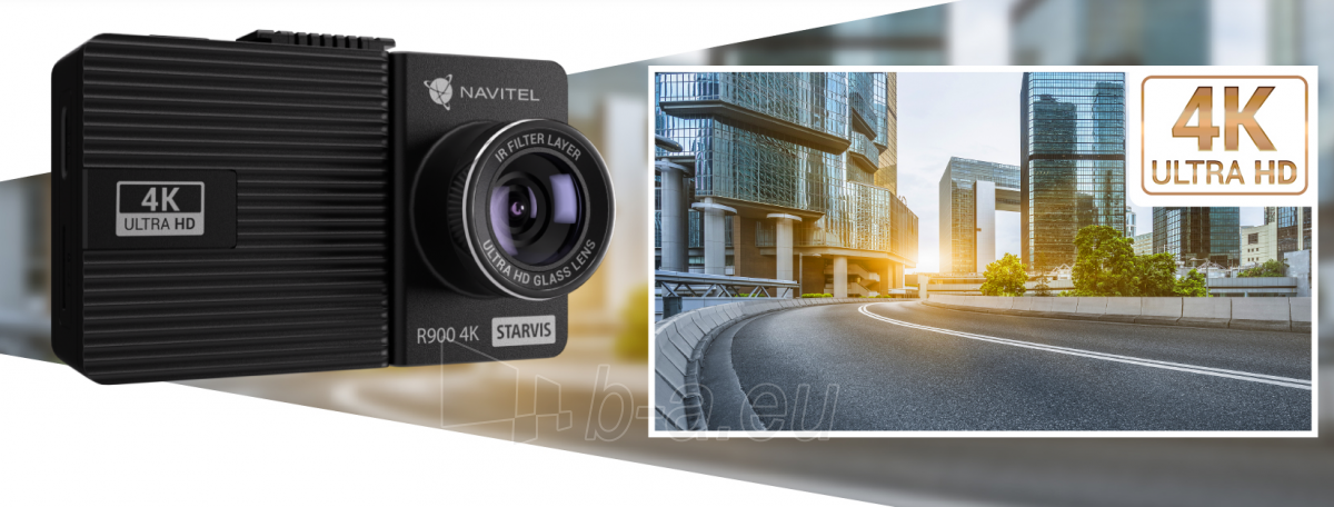 Autoregistratorius Navitel R900 4K paveikslėlis 5 iš 10