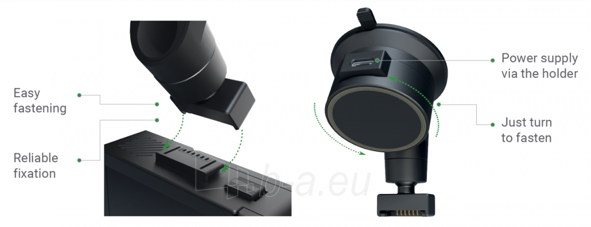 Autoregistratorius Navitel R900 4K paveikslėlis 3 iš 10