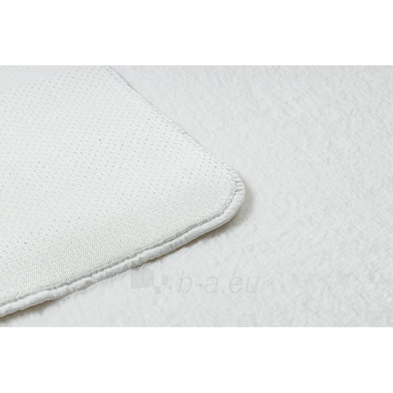 Baltas kailio imitacijos kilimas POSH | 160x220 cm paveikslėlis 16 iš 17