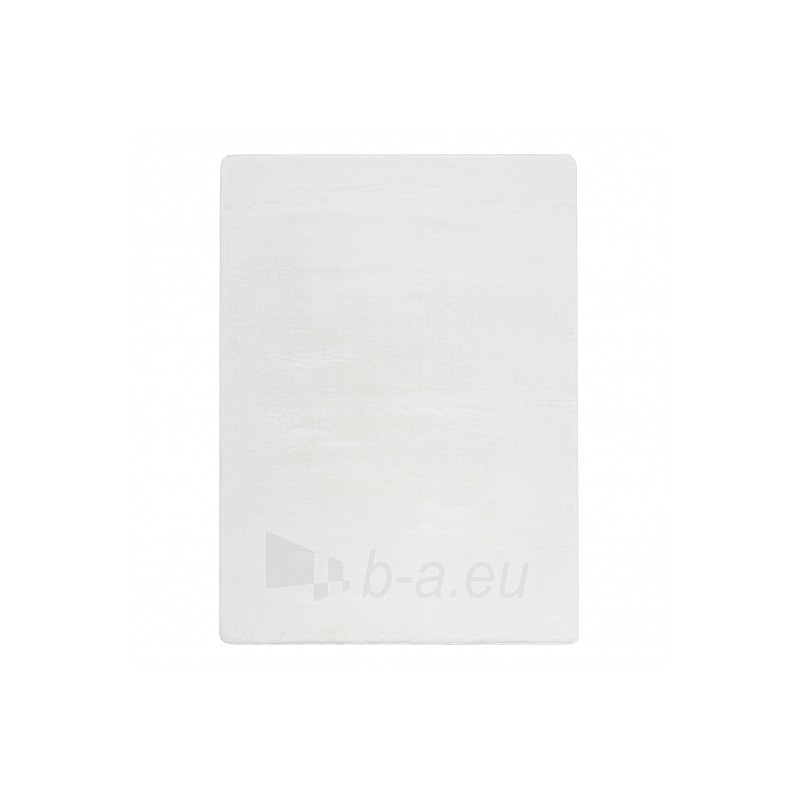 Baltas kailio imitacijos kilimas POSH | 160x220 cm paveikslėlis 3 iš 17