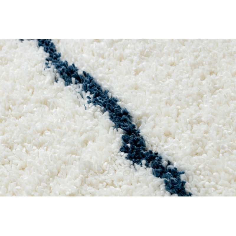 Baltas kilimas su mėlynais akcentais UNION | 120x170 cm paveikslėlis 7 iš 16