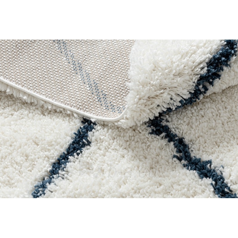 Baltas kilimas su mėlynais akcentais UNION | 180x270 cm paveikslėlis 14 iš 16