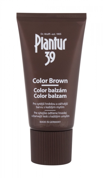 Balzamas dažytiems plaukams Plantur 39 Phyto-Coffein Color Brown 150ml paveikslėlis 1 iš 1