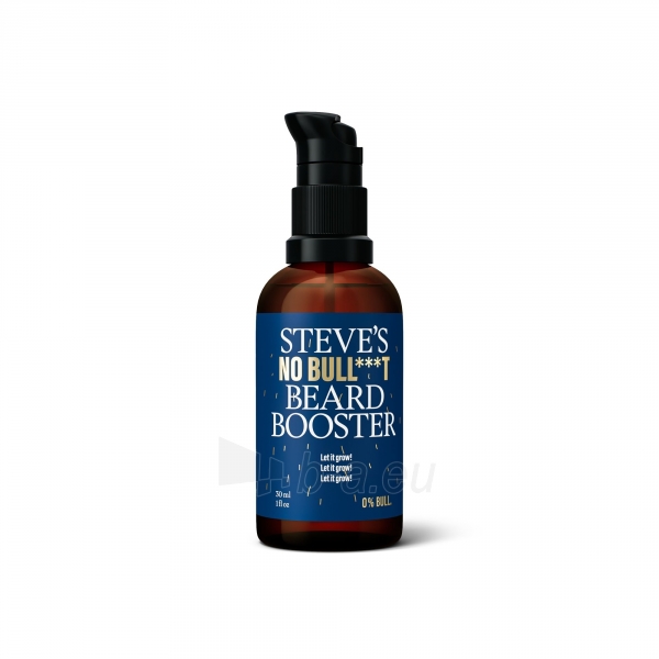 Barzdos aliejus Steve´s No Bull***t Beard Booster Beard Oil 30ml paveikslėlis 1 iš 1