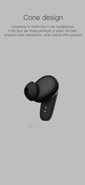 Belaidės ausinės Orsen T3 Bluetooth Earphones black paveikslėlis 6 iš 10