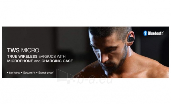 Belaidės ausinės V.Silencer Ture Wireless Earbuds White paveikslėlis 5 iš 5