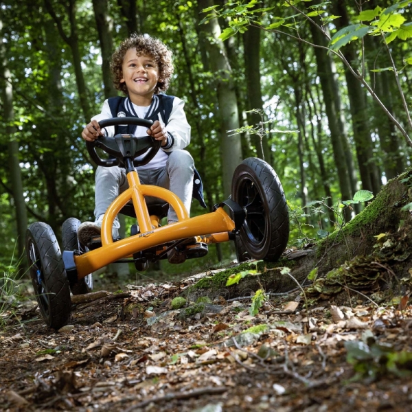 Berg pedalinis kartingas, oranžinis paveikslėlis 9 iš 11