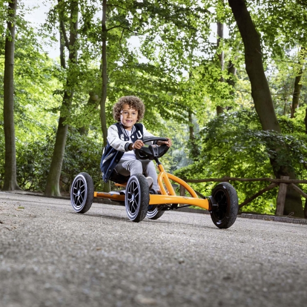 Berg pedalinis kartingas, oranžinis paveikslėlis 4 iš 11