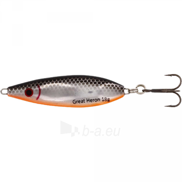 Blizgė Westin MM Great Heron 6,5cm 18g Steel Sardine paveikslėlis 1 iš 1