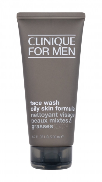 Clinique For Men Oil Control Face Wash Cosmetic 200ml paveikslėlis 1 iš 1