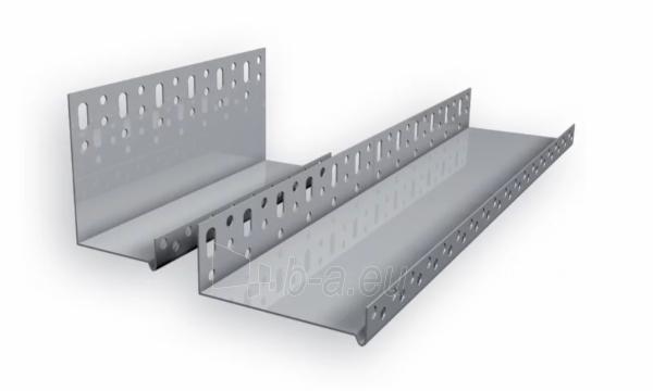 Cokolinis profilis U 150 L-2,0 m (0,6 mm) paveikslėlis 1 iš 2