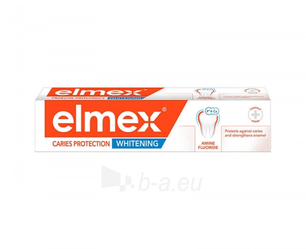 Dantų pasta Elmex Whitening Toothpaste Caries Protection Whitening 75 ml paveikslėlis 10 iš 10