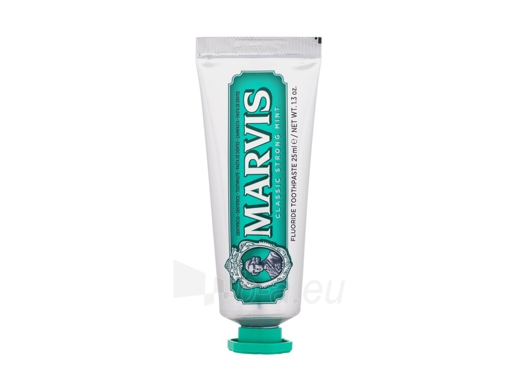 Dantų pasta Marvis Toothpaste Classic Strong Mint Cosmetic 25ml paveikslėlis 1 iš 1