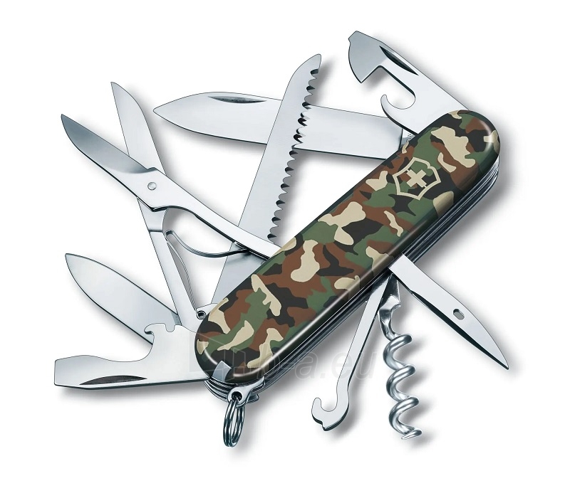 Multifunctional tool Victorinox Huntsman 1.3713.94 woodland paveikslėlis 1 iš 1