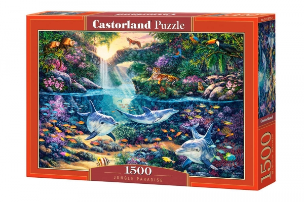 Dėlionė Castorland Jungle Paradise, 1500 dalių paveikslėlis 1 iš 1